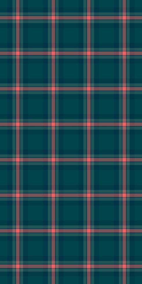 Variation tartan background, halftone check texture fabric. Flooring pattern seamless textile plaid in dark and cyan colors. vector