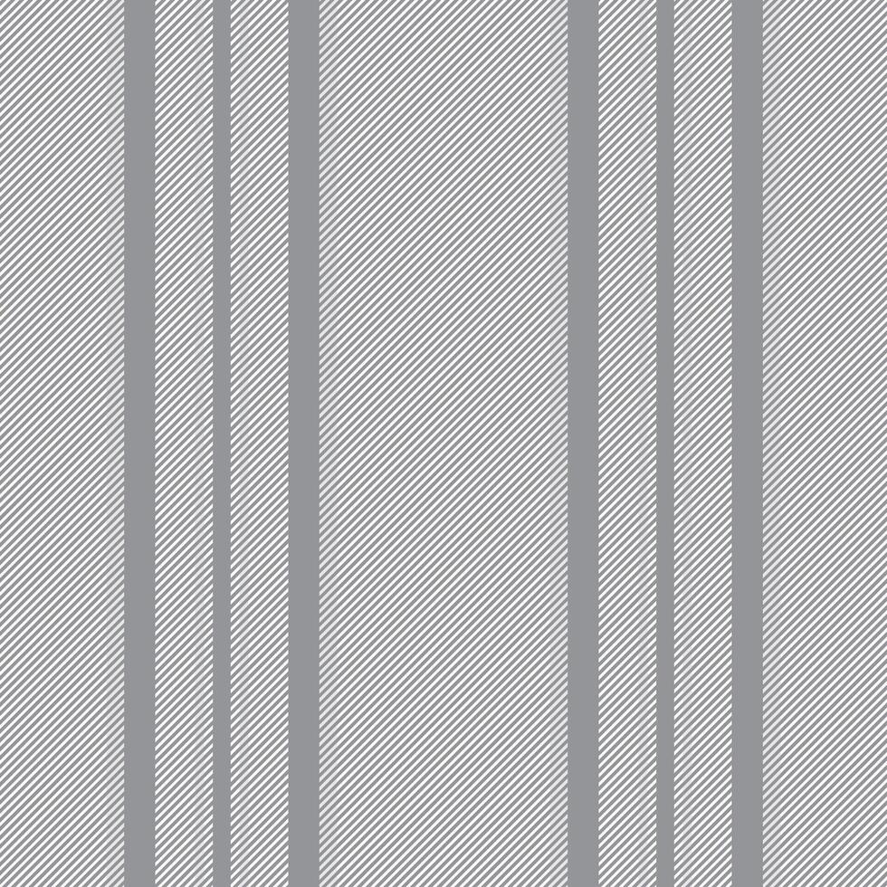 Sophisticated grey and white striped pattern. Subtle texture and elegant design ideal for website backgrounds, fabric prints, or modern stationery. vector