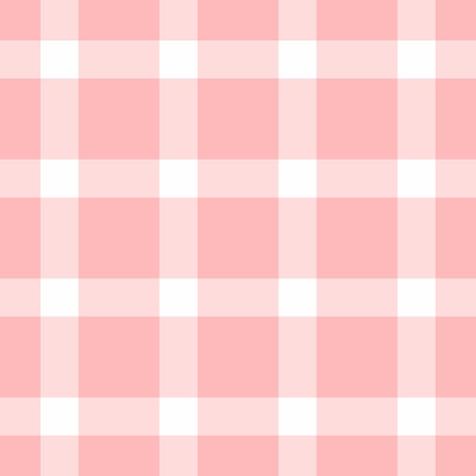 Front textile seamless, canvas plaid texture check. Drapery fabric background tartan pattern in light and white colors. vector