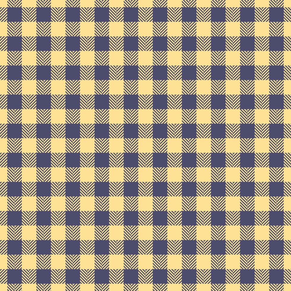 Valentine texture fabric pattern, valentines day seamless tartan. Perfect check plaid textile background in amber and blue colors. vector
