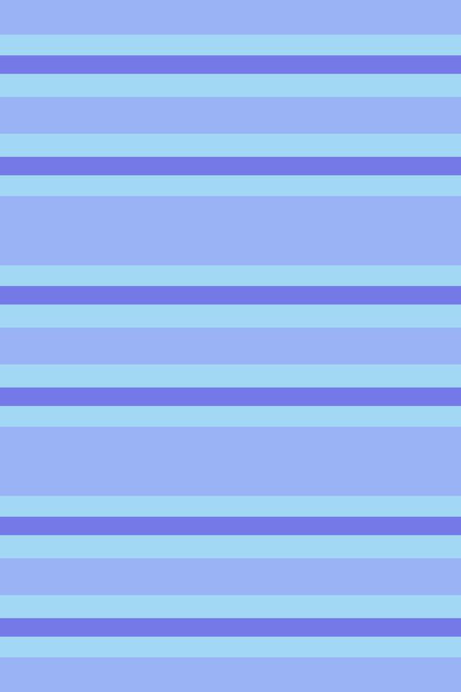 Slim texture stripe lines, october seamless textile background. Cultural vertical fabric pattern in blue and cyan colors. vector