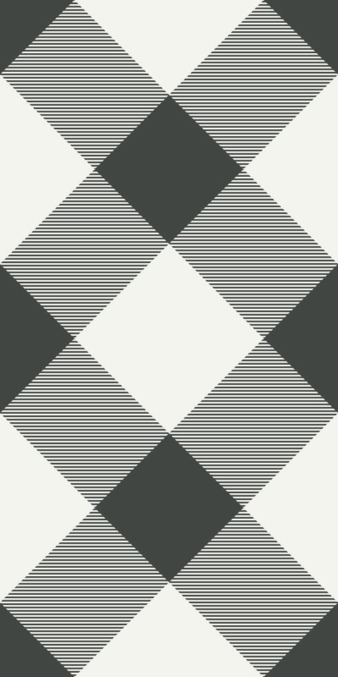 Sleek monochrome buffalo plaid pattern. Perfect for modern design projects, textiles, or digital backgrounds. The subtle texture adds visual interest. Use for branding, website design, or fashion. vector