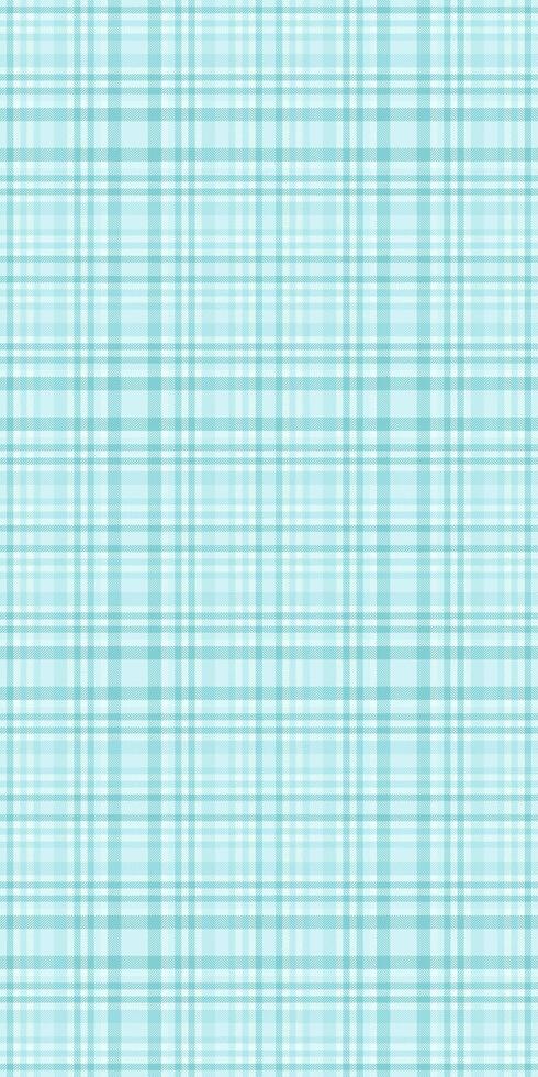 Scrap seamless pattern tartan, pastel background texture. Hobby plaid fabric check textile in light and cyan colors. vector