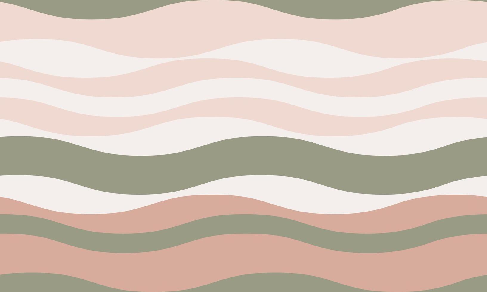 Serene abstract wave pattern in calming pastel tones. Perfect for website backgrounds, social media graphics, or textile design. vector