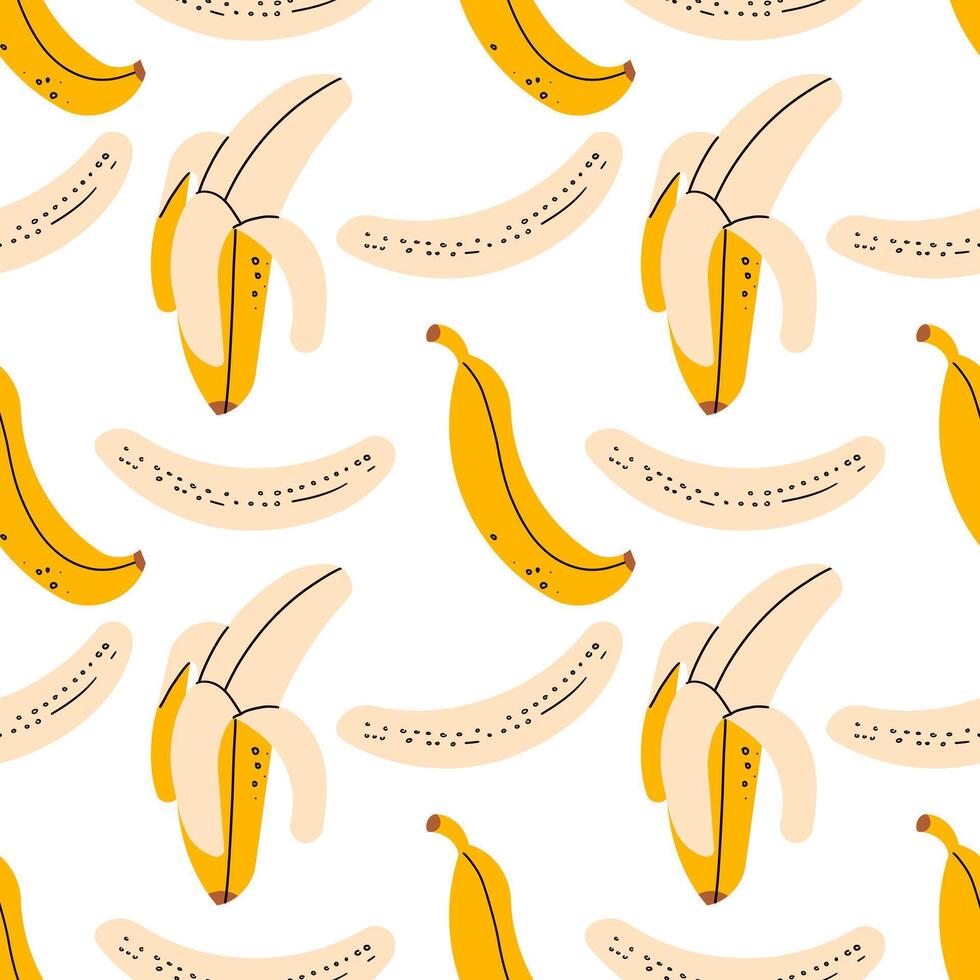 Cute summer seamless pattern with exotic fruits, fresh sliced . Hand drawn citrus fabric print wallpaper texture, juicy tropical fruit patterns . vector