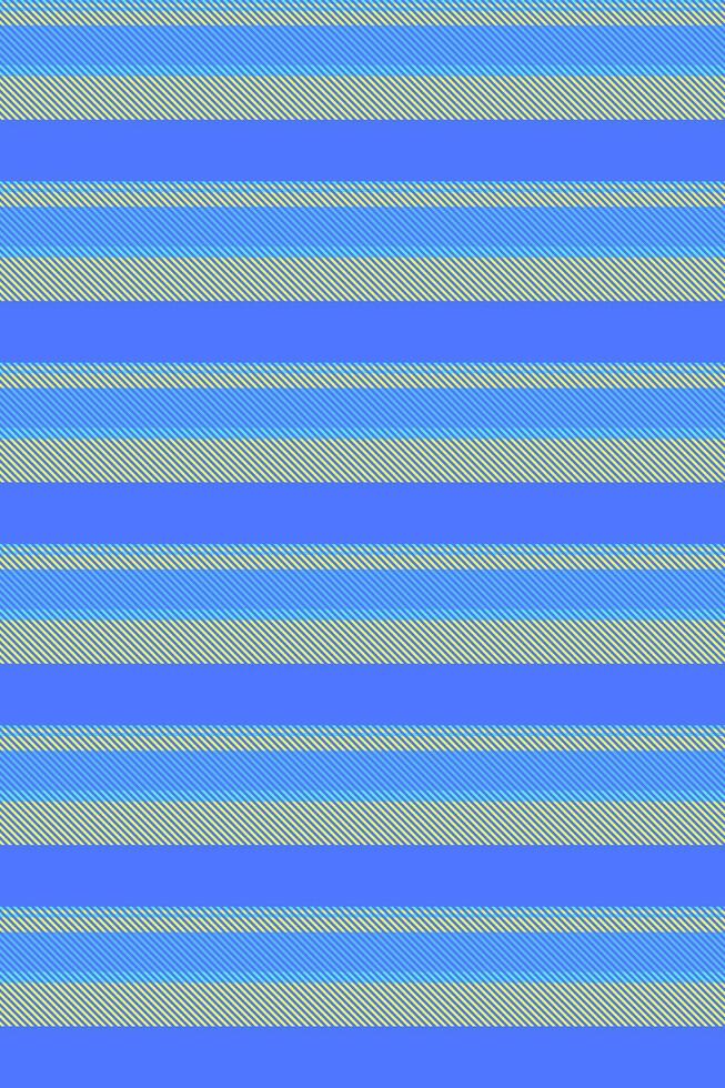 Advertisement seamless background textile, dining lines pattern. Royal fabric vertical stripe texture in blue and lime colors. vector
