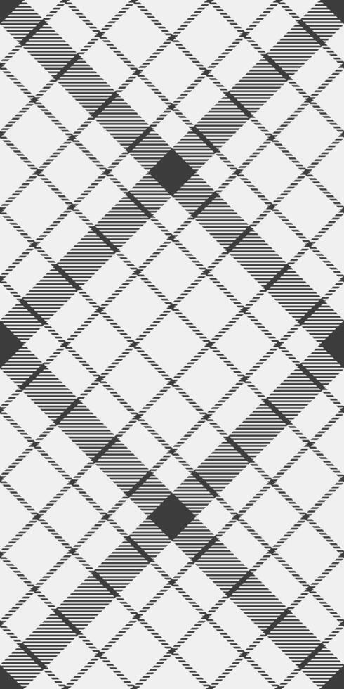 Elegant grayscale plaid pattern. Perfect for textile design, website backgrounds, or wrapping paper. The intersecting lines create a sophisticated, timeless aesthetic. vector