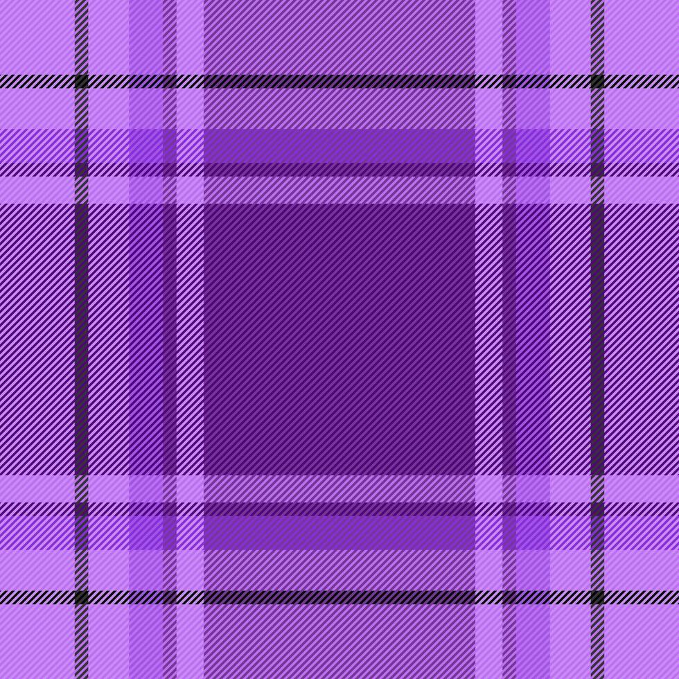 Elegant purple plaid pattern. Perfect for textile design, fashion, and website backgrounds. This sophisticated texture evokes feelings of warmth and style. vector