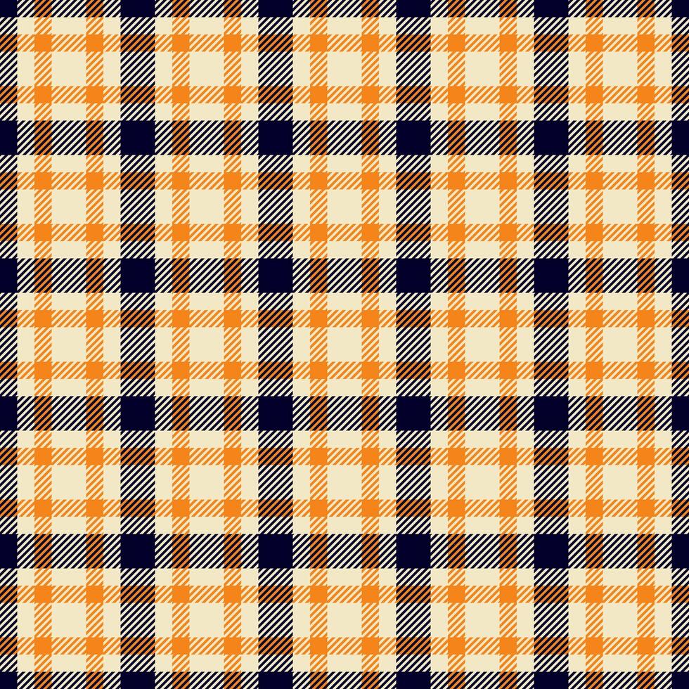 Vibrant autumnal plaid pattern. Perfect for textile design, fallthemed projects, or creating a cozy aesthetic. This seamless texture offers a rich, classic feel with a modern color palette. vector