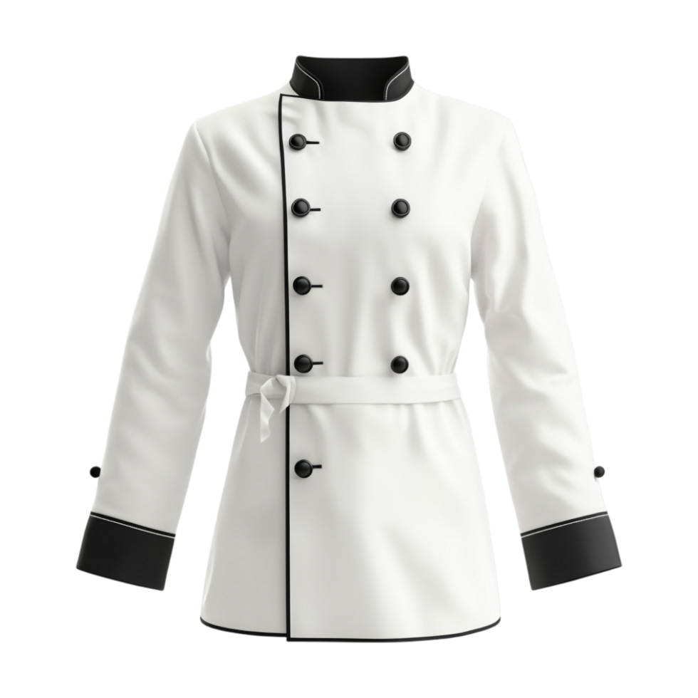 chef coat on transparent background png
