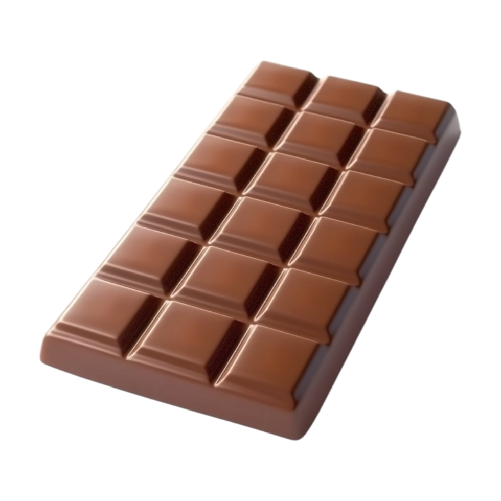 a chocolate bar on a transparent background png