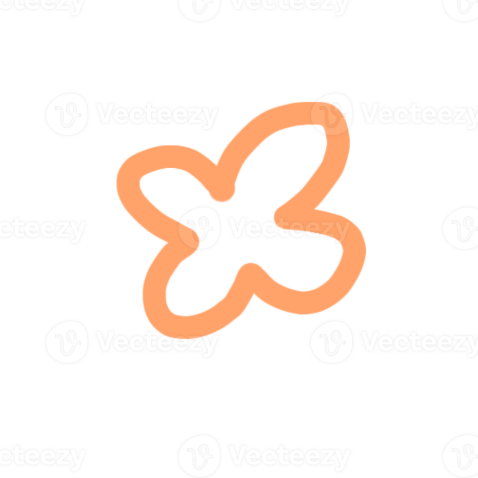 Clover Petal Shape png