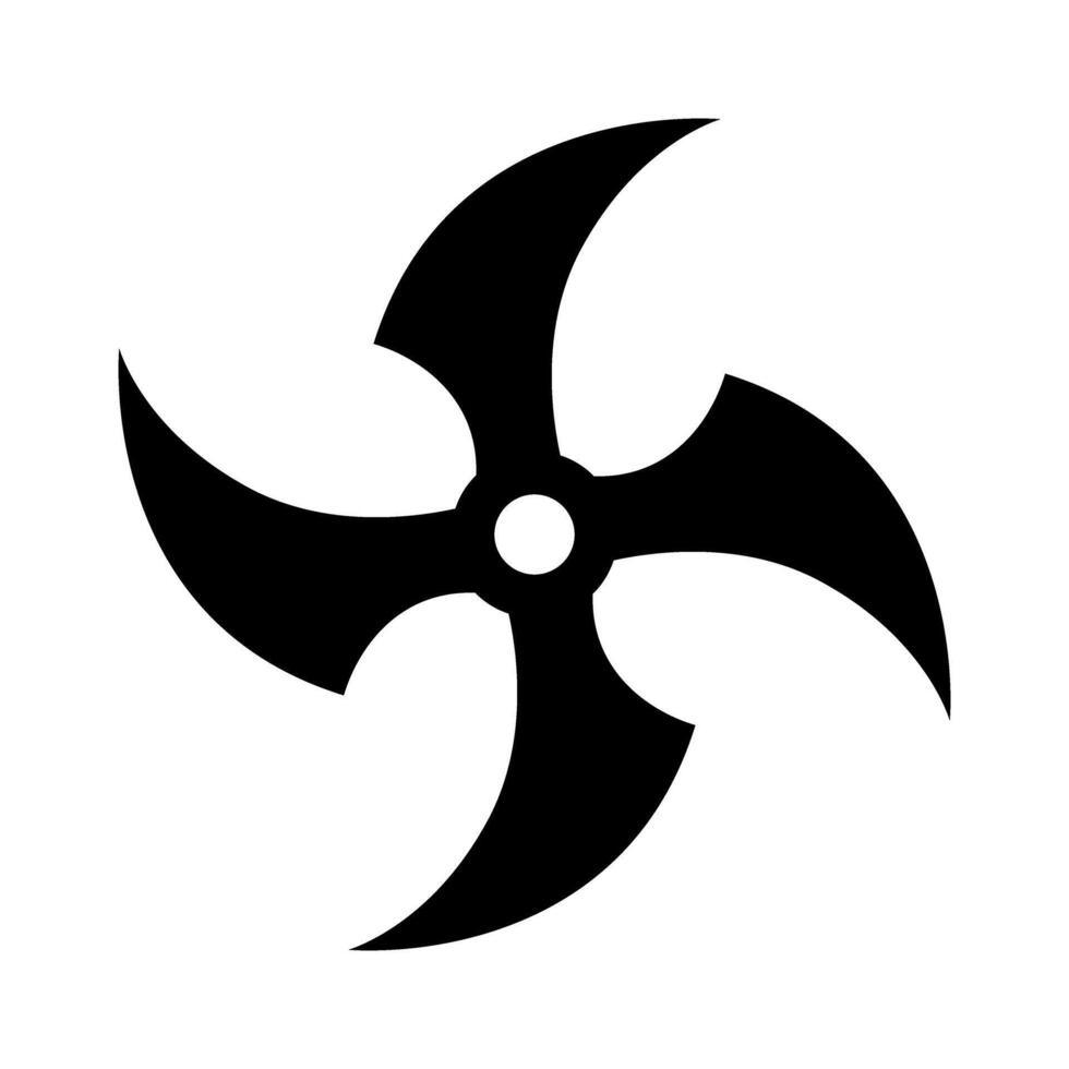 Shuriken icon. Ninja illustration sign design. Throwing stars symbol or logo. vector