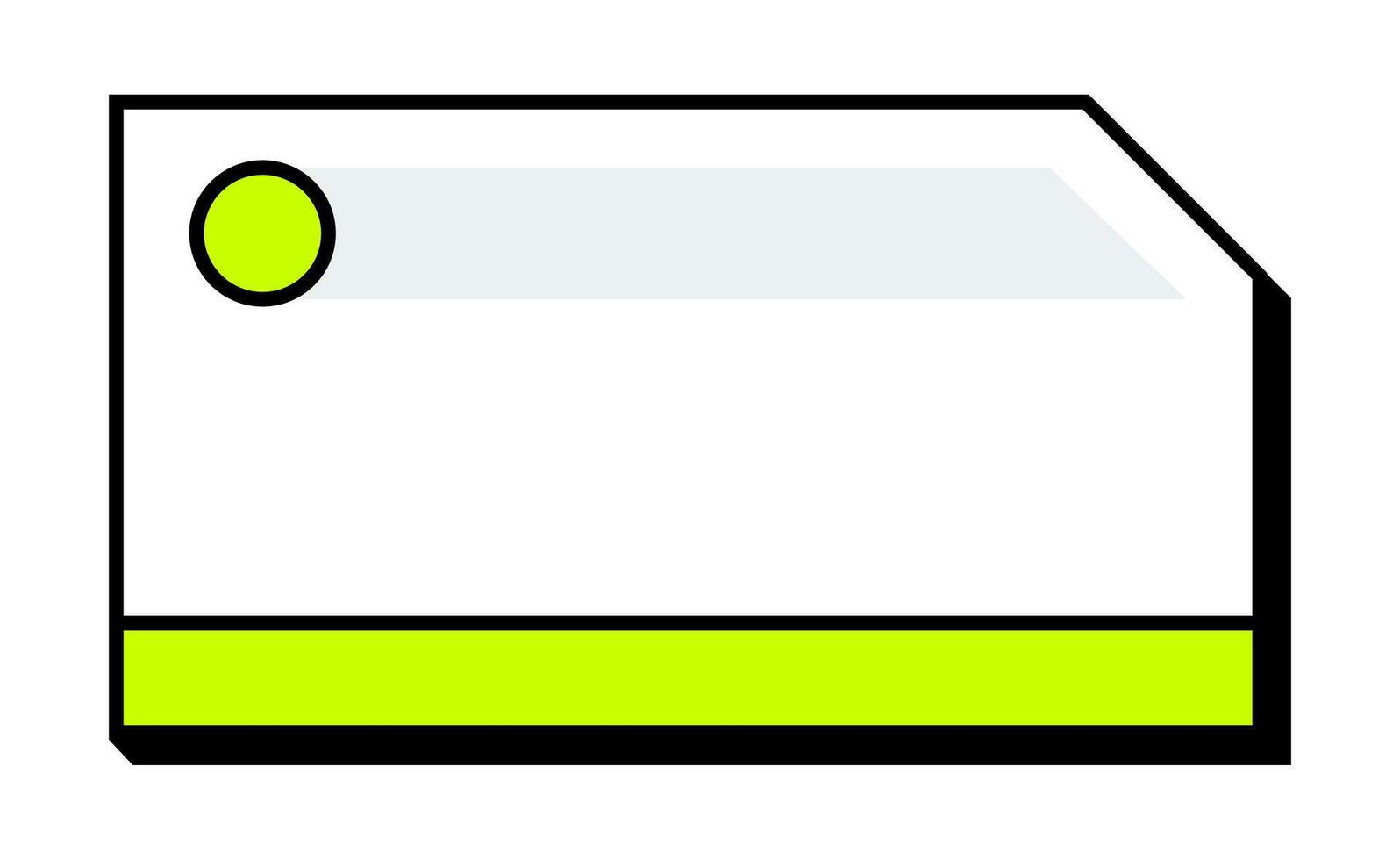 Futuristic Tech Frame with Neon Highlight. Digital Interface Outline. Minimal Futuristic Border vector