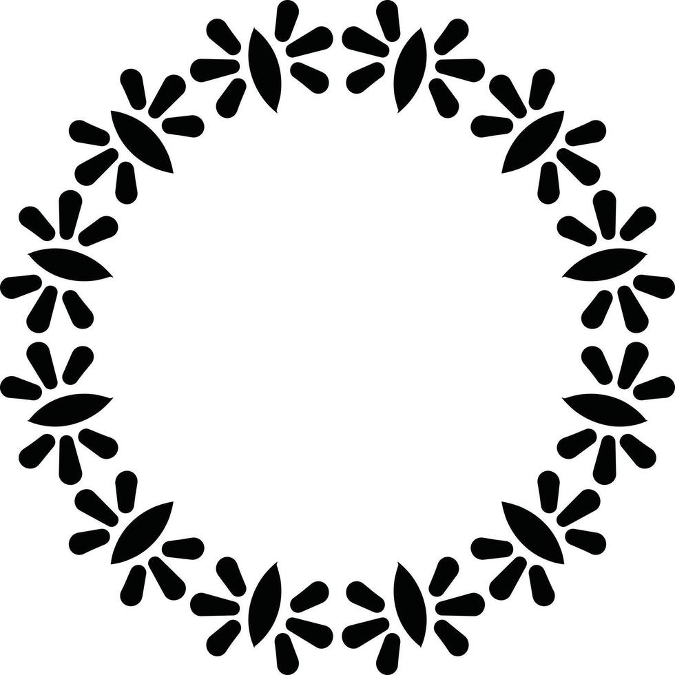 Mandala Clipart Circular Pattern in Form of Mandala With Flower for Henna, Mehndi, Tattoo, Decoration Decorative Ornament in Ethnic Oriental Style. vector