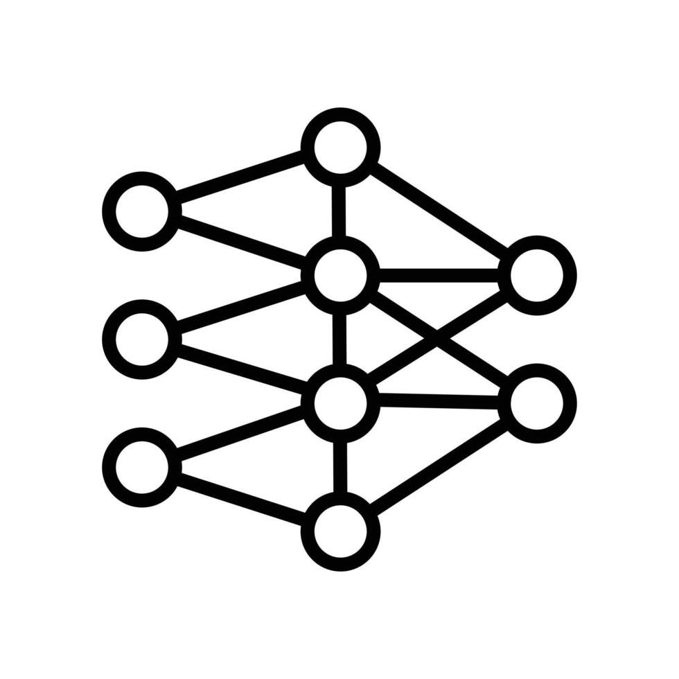 Signal Connector Cable Line Icons vector