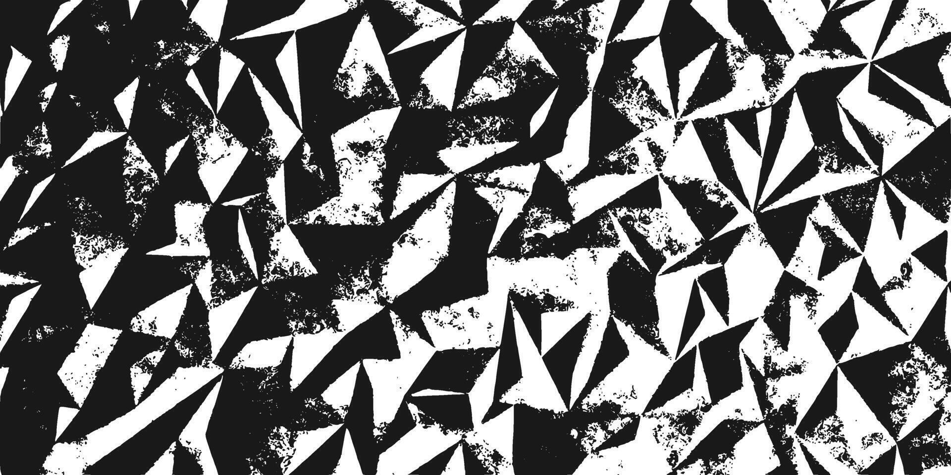 Geometric triangle texture pattern for background vector