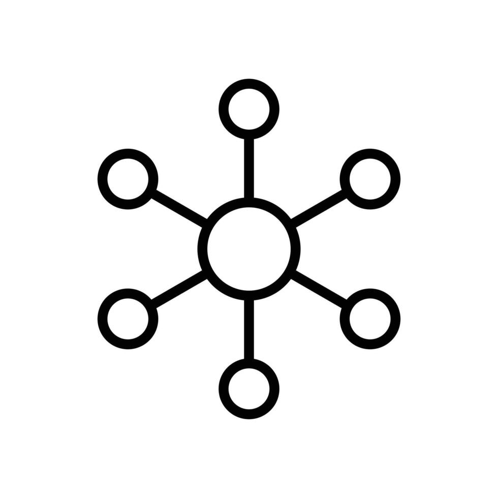 Flat Interface Cable Icon vector