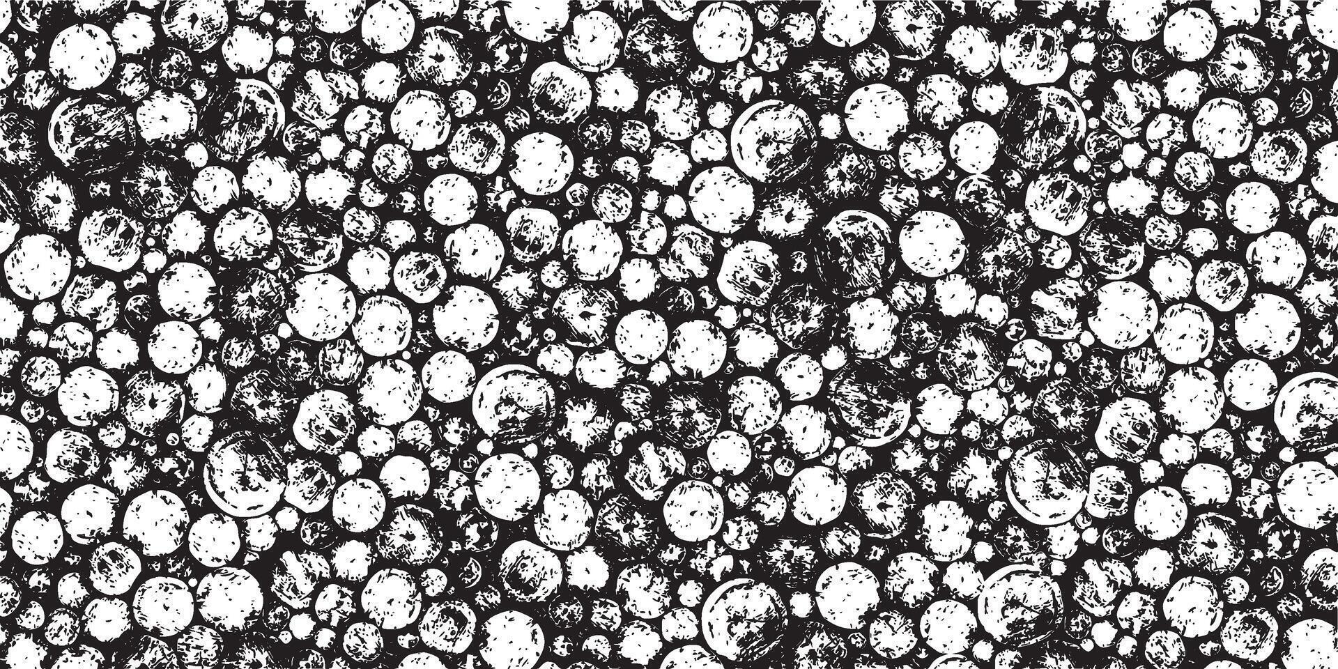 Seamless texture of wood circles with natural patterns vector