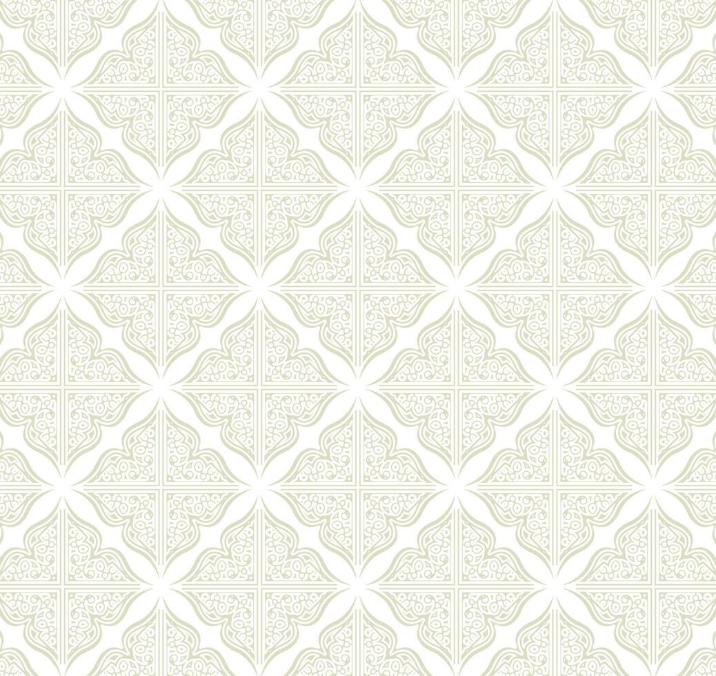 elegant white seamless pattern background design vector