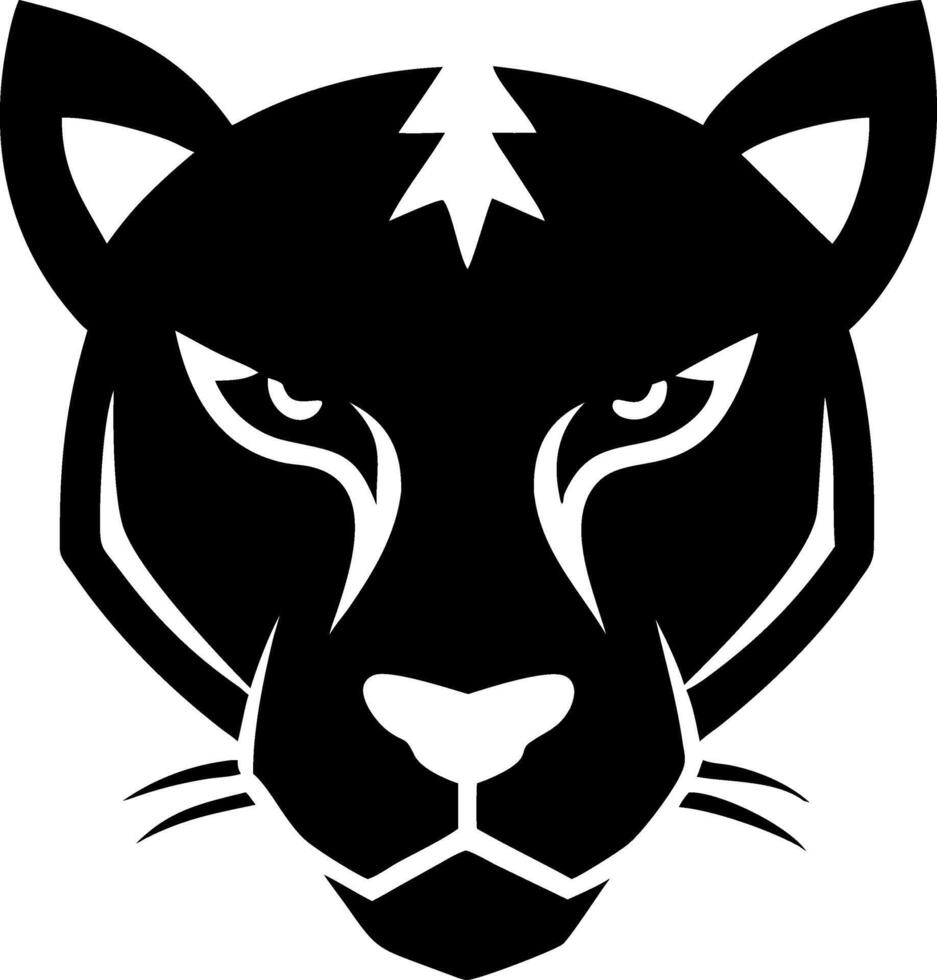Leopard Head Icon for Designers vector
