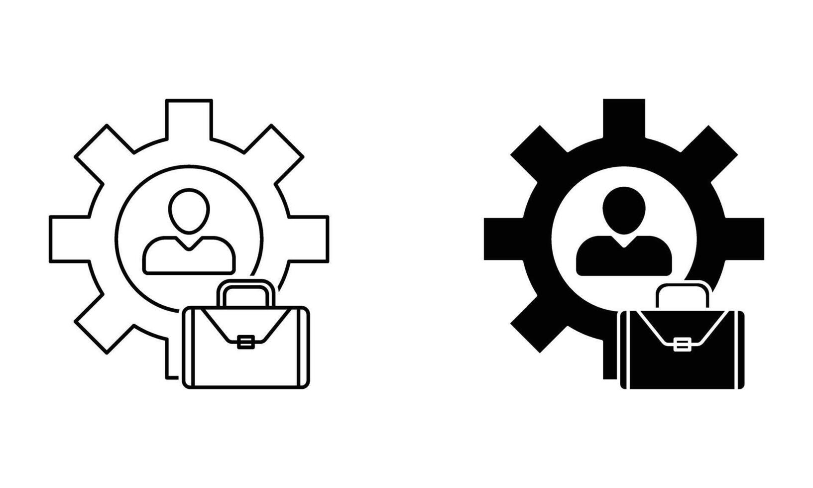 illustration of business and entrepreneurship icon vector