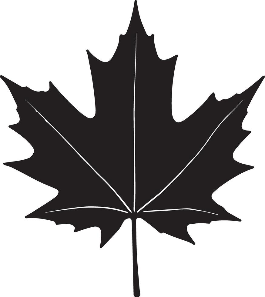 Maple leaf logo vector