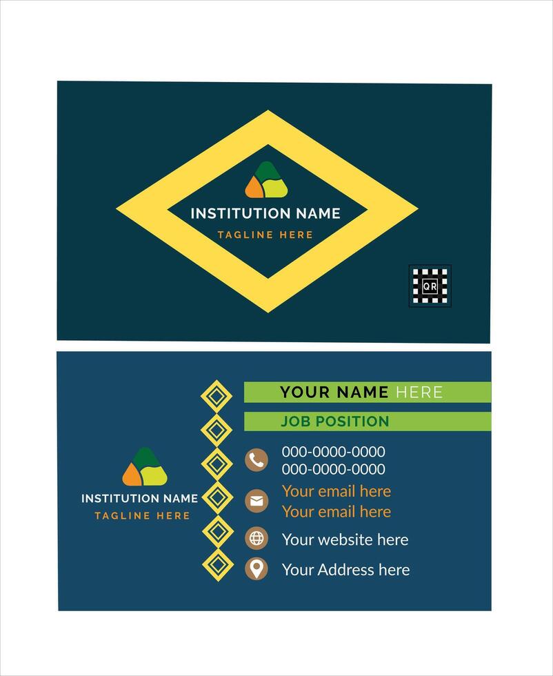 Business Card Art vector