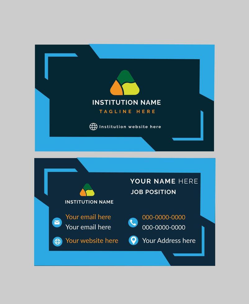 Visiting Card Design art vector