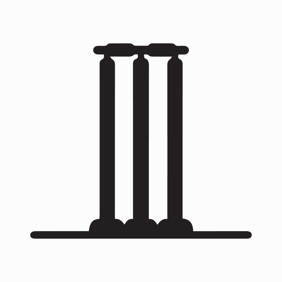 Classical Column Pillars Icon Design vector