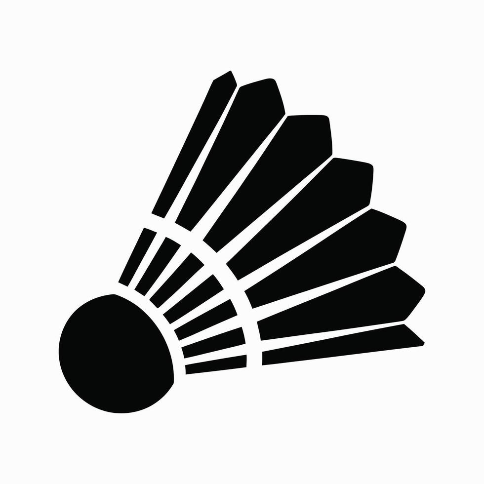Shuttlecock Icon Design vector