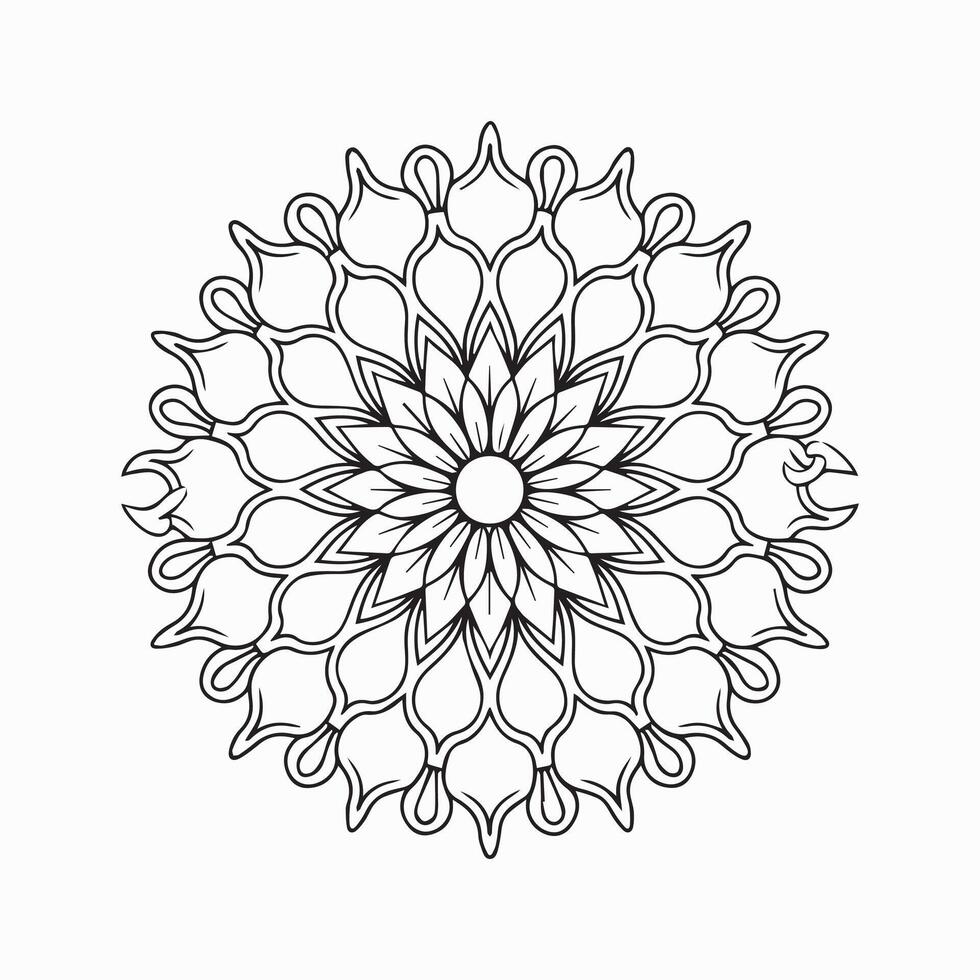 Mandala of Serenity vector