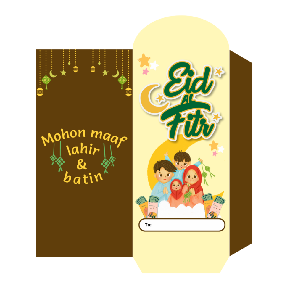 eid fitr envelope png