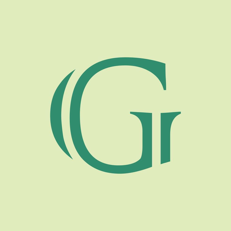 Letter g logo template Creative g Letter initial logo vector