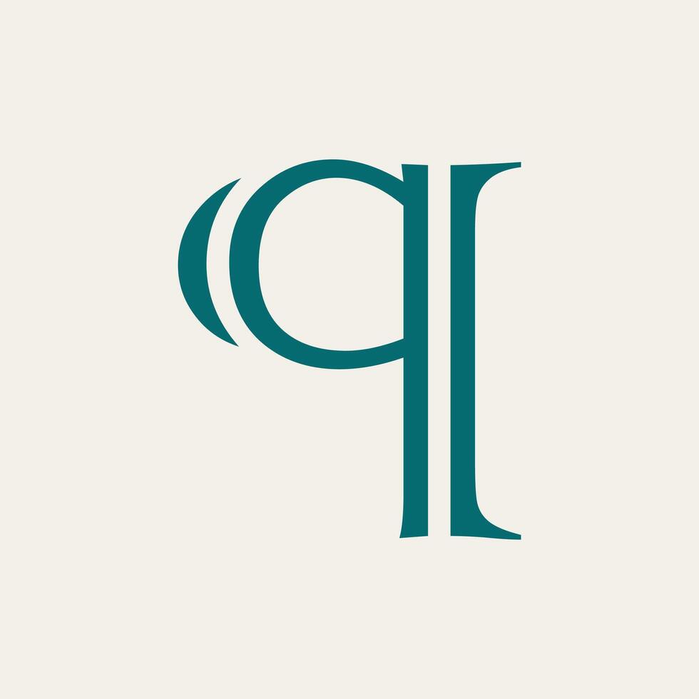 Letter Q logo template Creative Q Letter initial logo vector