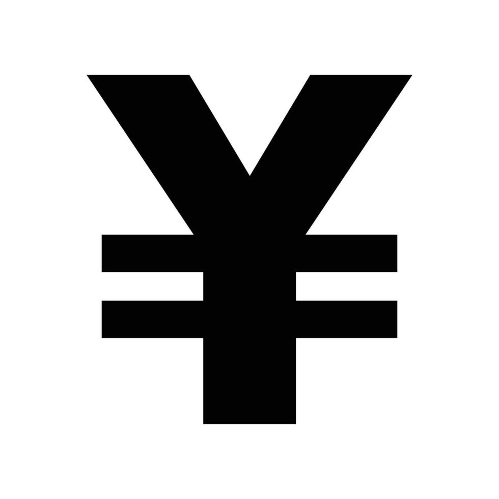 yuan icon template illustration design vector