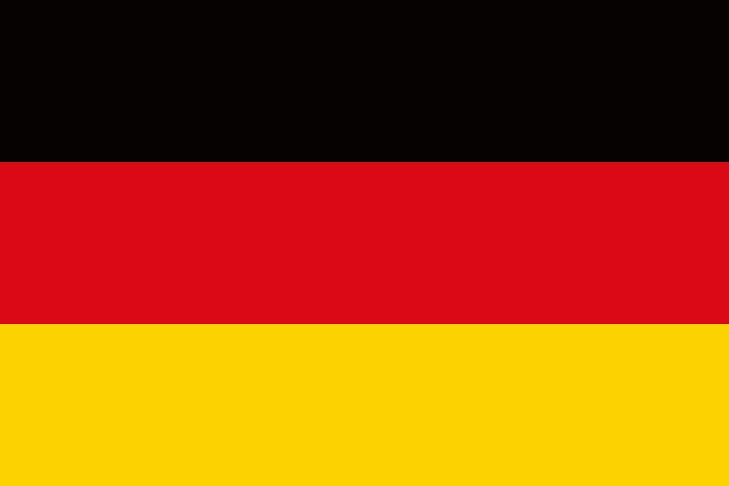 Germany official flag high quality vector