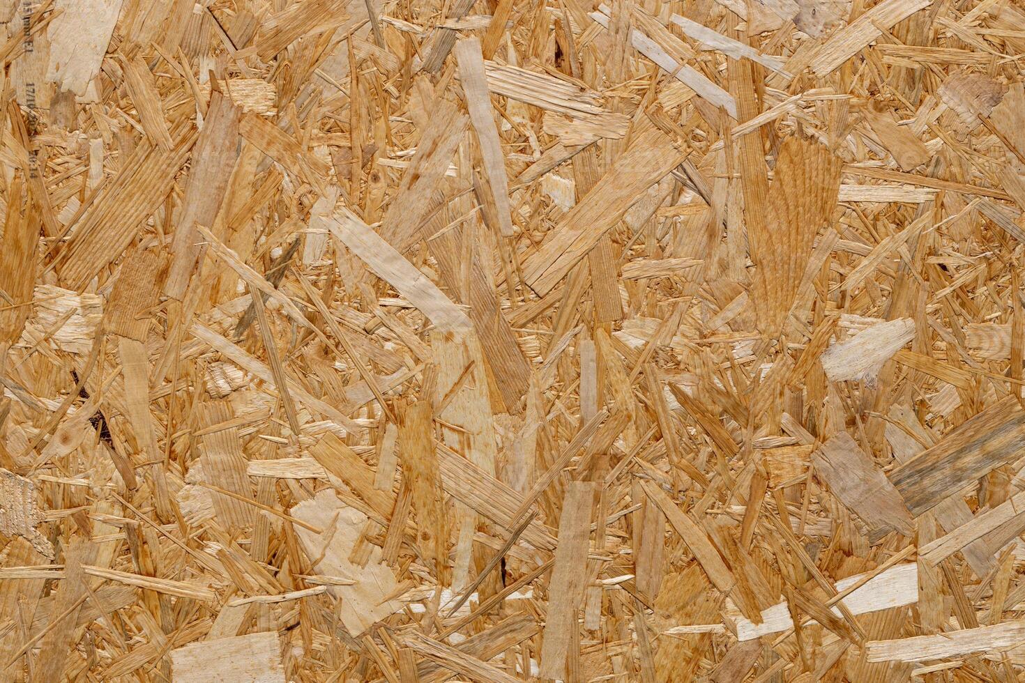 Close Up of OSB Wood Texture Panel photo