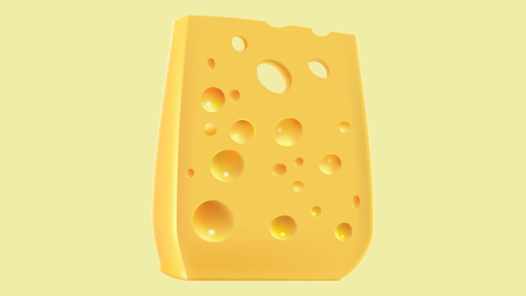 illustration of various French cheeses with unique textures and flavors, representing the rich diversity of French cheese-making traditions vector