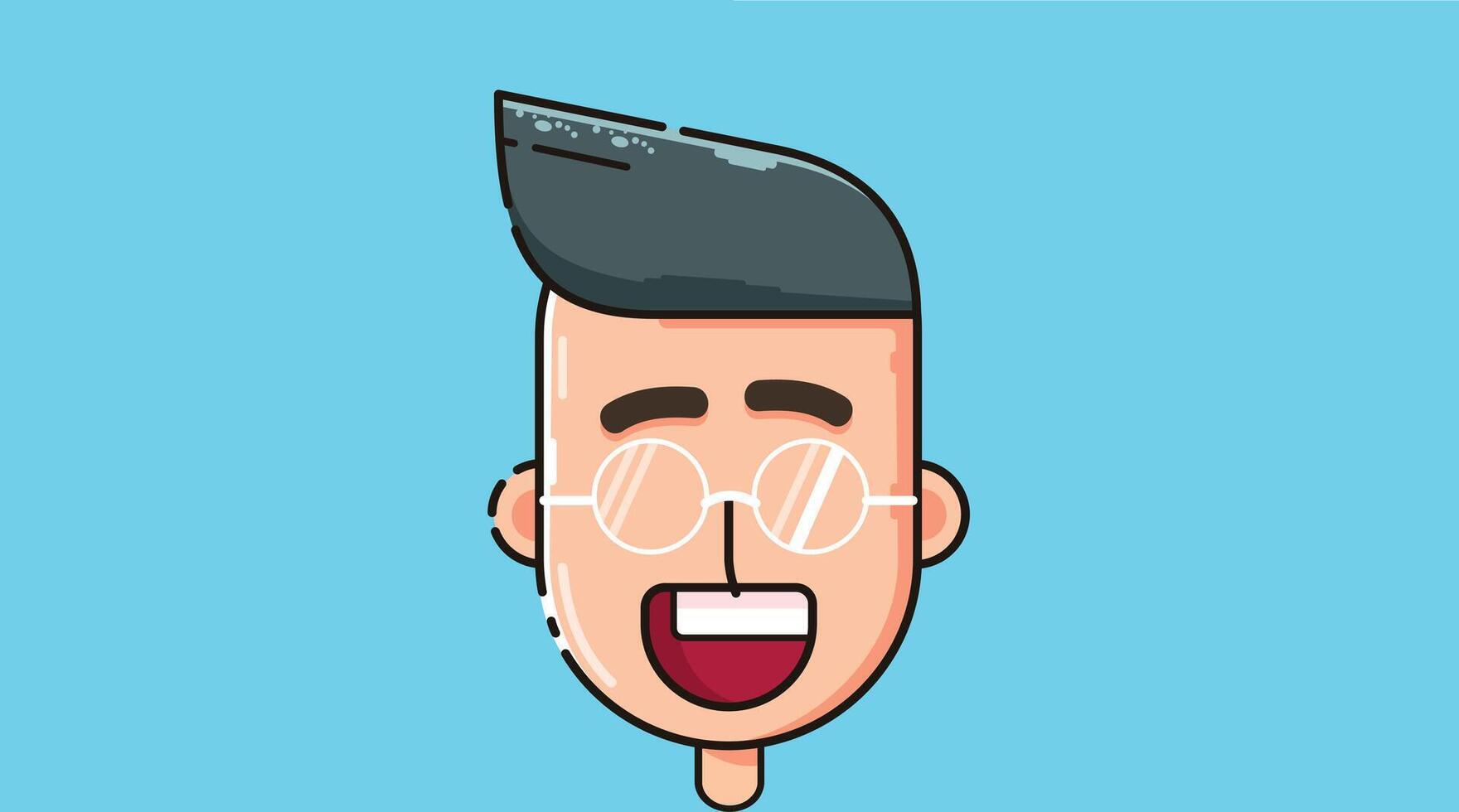 Cute style characters with expressive faces and colorful outfits, designed for stories, animations, or playful illustrations for children and creative media vector