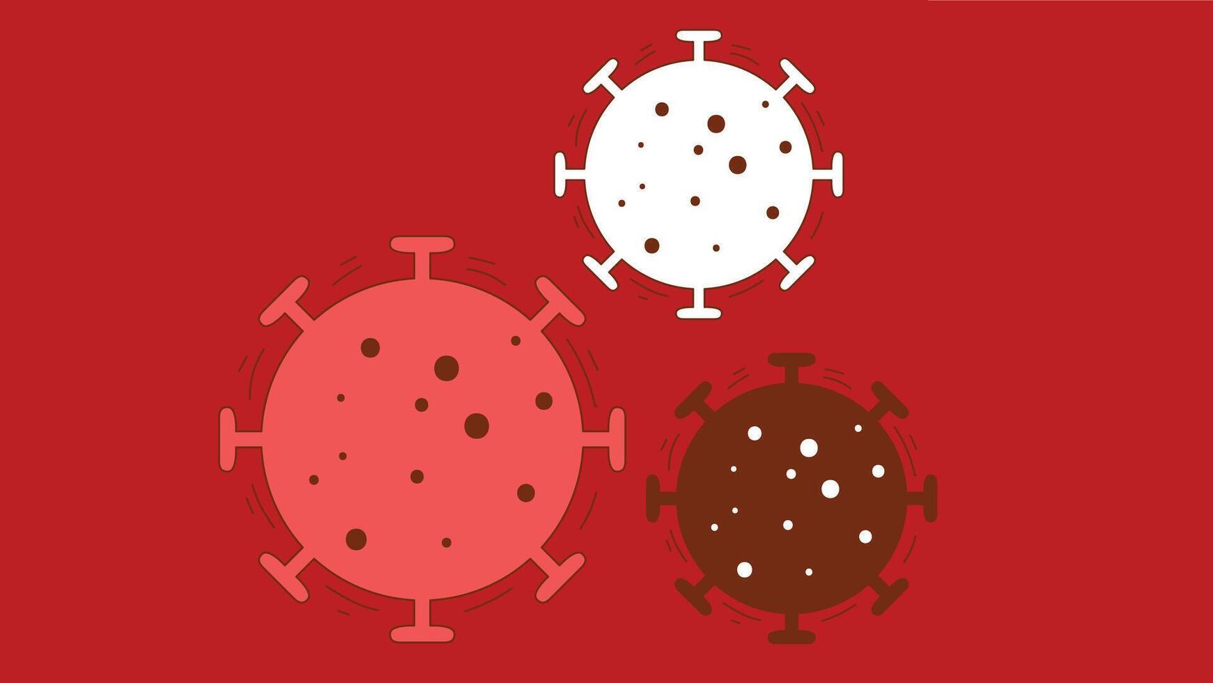 A detailed representation of the structure of viruses and bacteria, highlighting their distinct features such as the virus's protein coat and genetic material vector