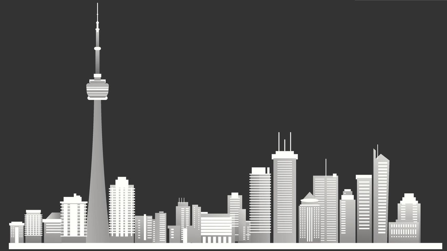A vibrant cityscape showcasing tall buildings, modern architecture, and a dynamic urban atmosphere, capturing the essence of life in a bustling metropolitan area vector