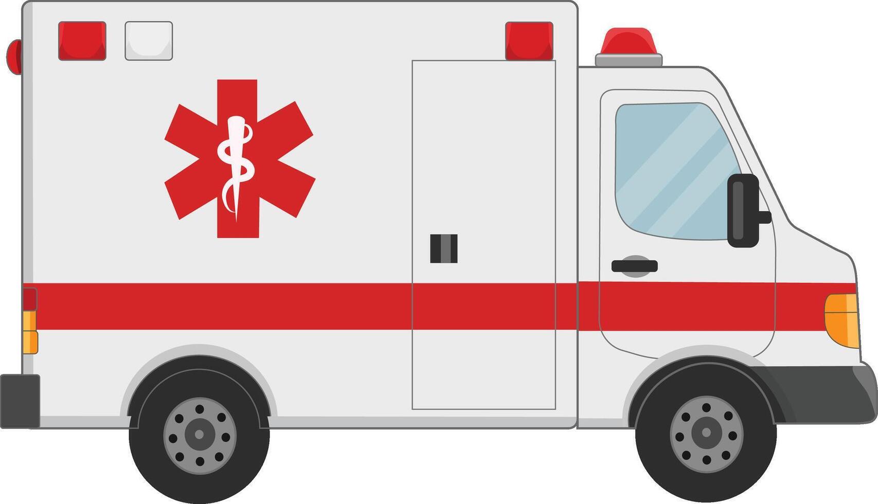 Ambulance Vehicle Illustration vector