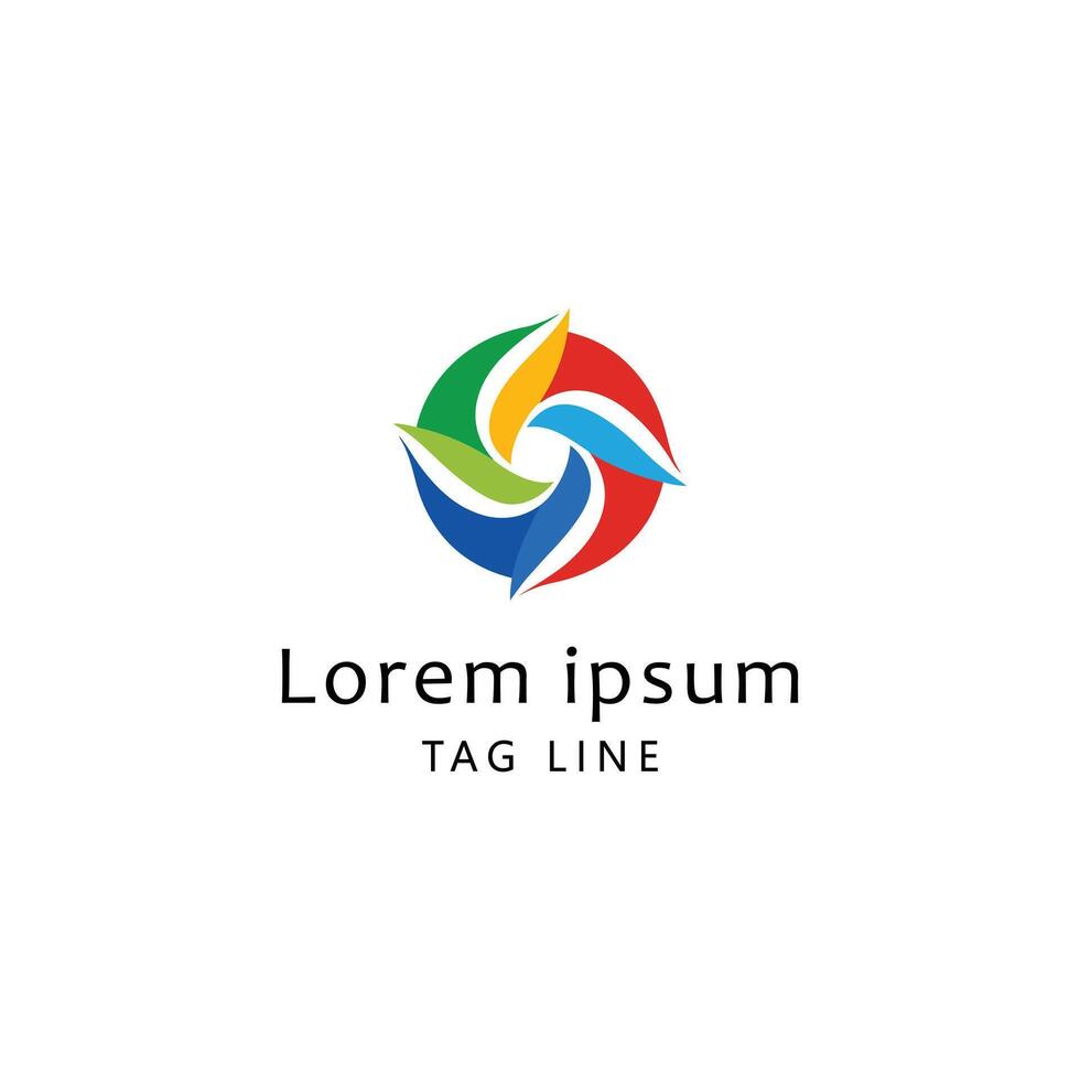 abstract logo design vector