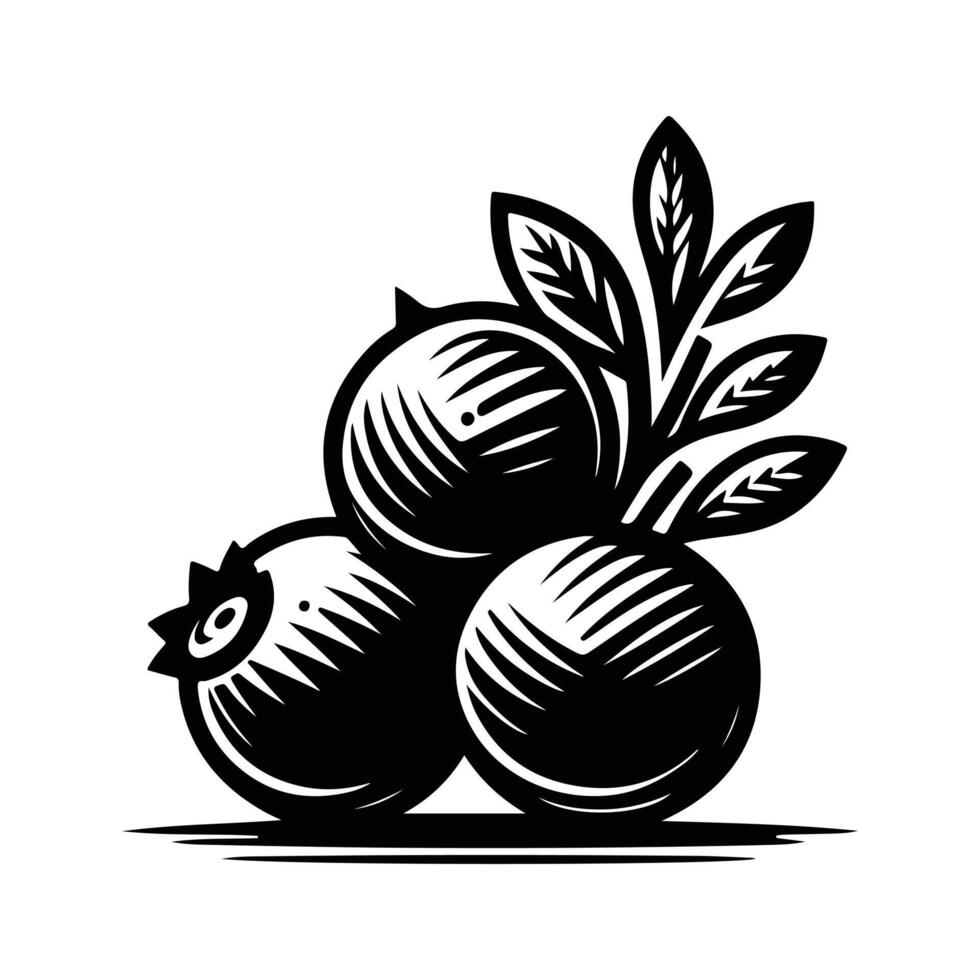Autumn Harvest Cranberry Illustration vector