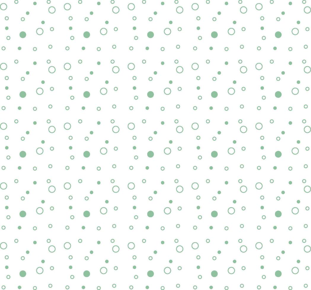 Green modern pattern with geometric forms on white background, design for decoration, wrapping paper, print, fabric or textile vector