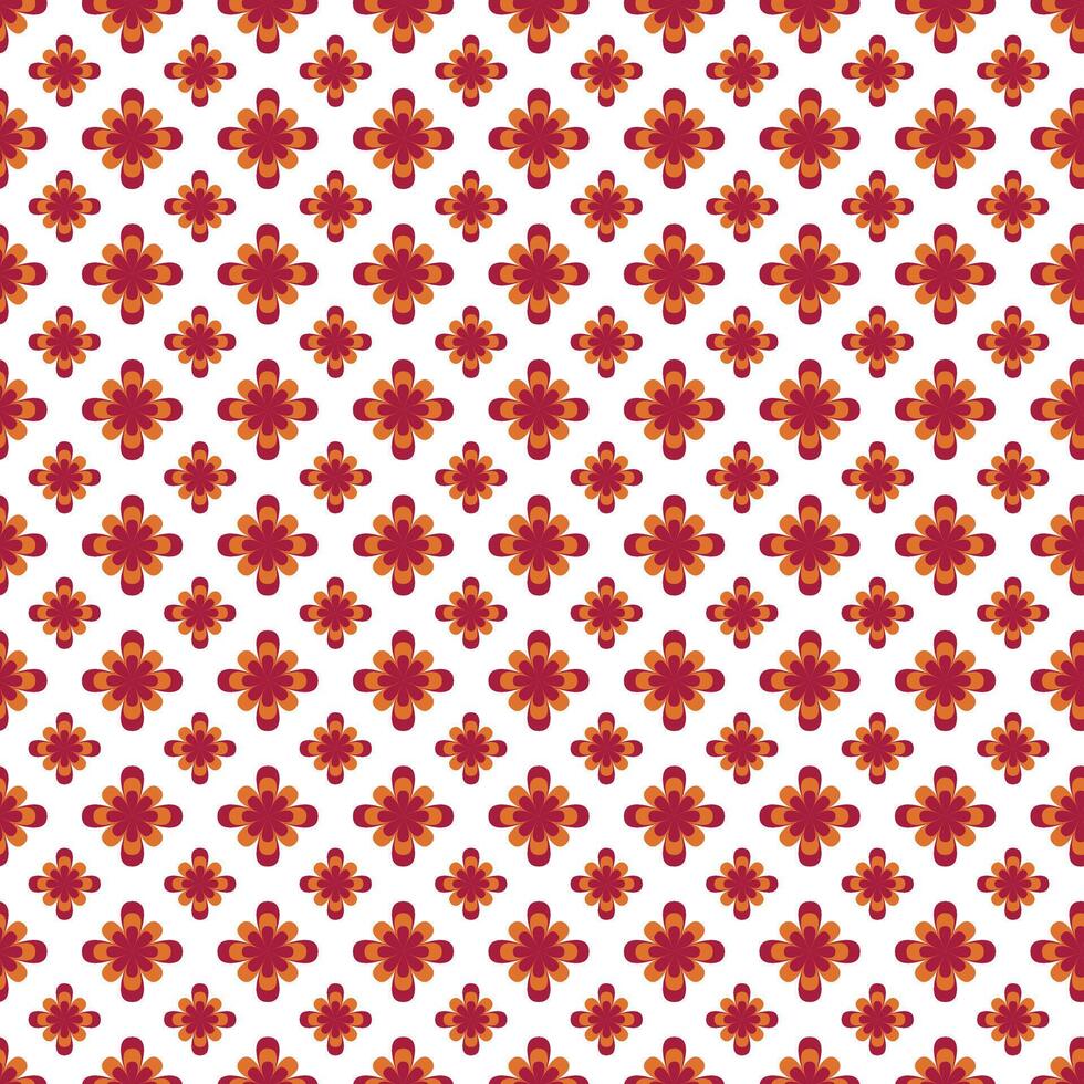 Flower Seamless Pattern Elegant Floral Repeat Design for Fabric, Wallpaper, and Digital Projects vector