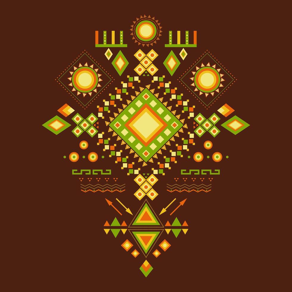 Aztec pattern. Can be used to fabric design, printing on T shirts, bags, postcards, decorative paper, web design vector