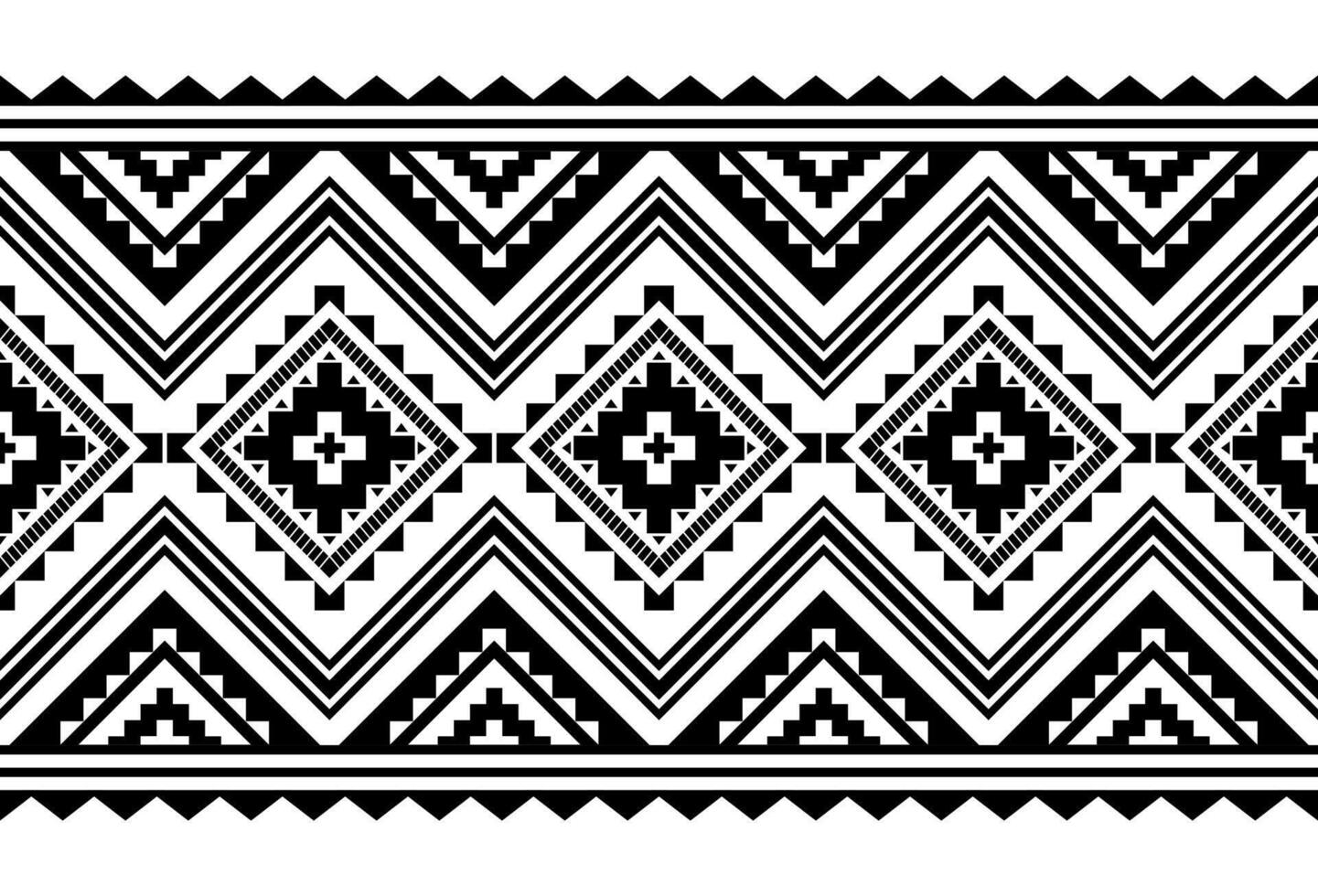 Aztec style ornament. Seamless pattern. Tribal geometric background. Can be use for linens design, accessories for interior decor in boho style, fashionable tribe cloth, rugs vector