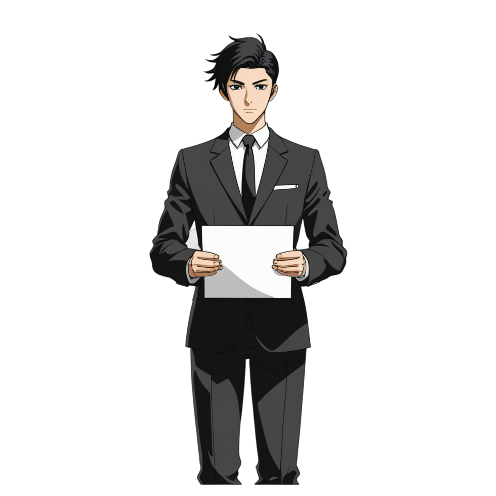 Business Coach Teaching Clients in Transparent Background png